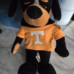 Gund Black and Orange Plush Dog
